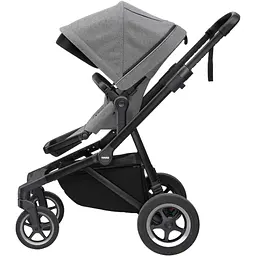 Детская коляска Thule Sleek Black/Grey Melange [11000023] [107636] - мініатюра 3