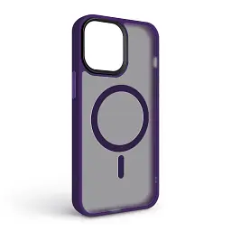 Чохол ArmorStandart Uniq Magsafe для Apple iPhone 13 Pro Max Purple - мініатюра 2