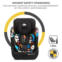 Автокрісло Kinderkraft Comfort Up i-Size Happy Shapes (KCCOUP02HAP0000) - мініатюра 6