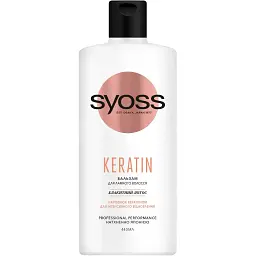 Бальзам Syoss Keratin Голубой Лотос для ломких волос 440 мл