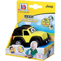 Машинка іграшкова Bb Junior Jeep жовтий (16-85121 yellow) - мініатюра 2
