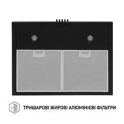Витяжка купольна PERFELLI K 6402 BL 850 LED - мініатюра 5