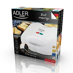 Сэндвичница буербродница Adler AD 301 - мініатюра 4