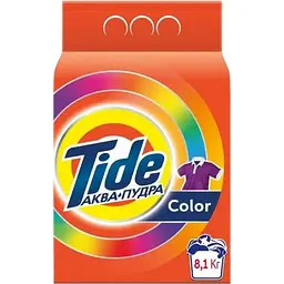 Пральний порошок Tide Аква-Пудра Color 8.1 кг