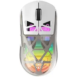 Комп'ютерна мишка Onikuma бездротова ігрова з RGB підсвіткою Bluetooth + 2.4GHz акумуляторна USB адаптер для ПК ноутбука