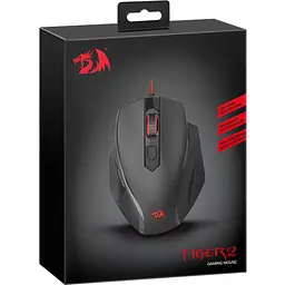 Мишка Redragon Tiger 2, ігрова, 3200dpi., 6кн., чорна - мініатюра 6