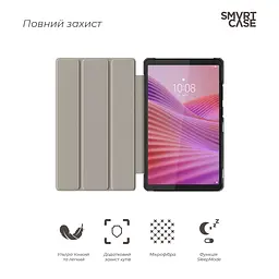 Чохол-книжка на планшет Lenovo Tab One, Smart Case, black, підставка для планшета 8.7 , шкіряний, мікрофібра, на магніті, ArmorStandart (ARM86696) - мініатюра 3
