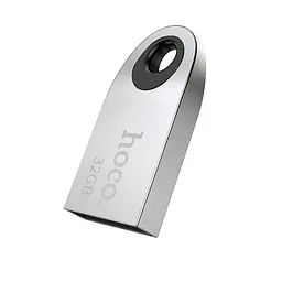 USB флеш накопичувач Hoco UD9 32GB USB 2.0 металевий сріблястий