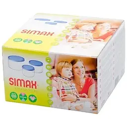 Набір ємностей Simax з кришками 3 шт. (115) - мініатюра 3