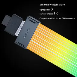 Кабель для ПК світлодіодний Lian Li STRIMER WIRELESS 16-8, PW16-81W (G89.PW16-81W.00) - мініатюра 5