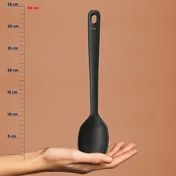 Ложка для сервування Kela Apart 34 см чорна (12634) - мініатюра 4