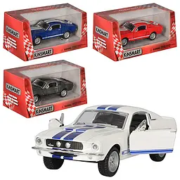 Машинка металлическая инерционная 12.5 см (KT5372W) - миниатюра 1