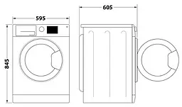 Пральна машина Whirlpool FFB 10469 BV UA автоматична (6857177) - мініатюра 6