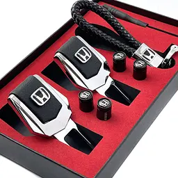 Подарунковий набір №1 для Honda (заглушки ременя, ковпачки на ніпель, брелок) - мініатюра 2