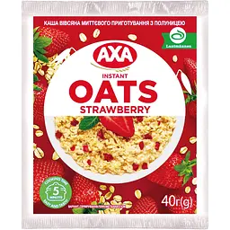 Каша овсяная AXA с клубникой 40 г