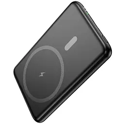 Портативний ЗП Power Bank Hoco J140A Tony ultra-thin PD20W з БЗП 5000 mAh Black - мініатюра 2
