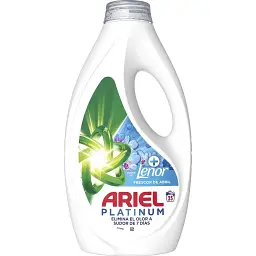 Гель для прання універсальний Ariel Platinum + Lenor 25 прань 1125 мл