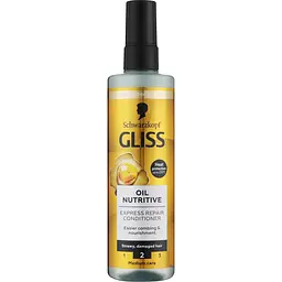 Експрес-кондиціонер Gliss Oil Nutritive для сухого та пошкодженого волосся 200 мл - мініатюра 3
