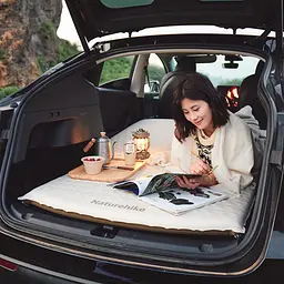 Автомобільний матрац cамонадувний Naturehike (CNK2450WS010) 6.5см - світлий хакі - мініатюра 7