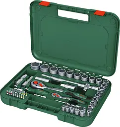 Набір торцевих головок, 1/2,з тріскачкою 25 шт Bosch hoz0012669 - мініатюра 2