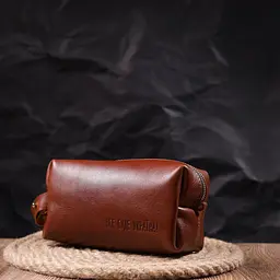 Чоловічий шкіряний месенджер GRANDE PELLE 18.5х10х9 см sum0020993 - мініатюра 6