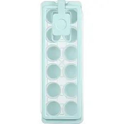 Форма для льоду Ardesto Fresh, з кришкою, блакитний тіффані, силікон, пластик (AR1104TP) - мініатюра 2