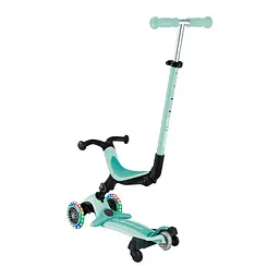 Самокат Globber Go Up Active Lights 360 колеса світяться до 20/50кг від 1 року м'ятний (749-206) - мініатюра 5