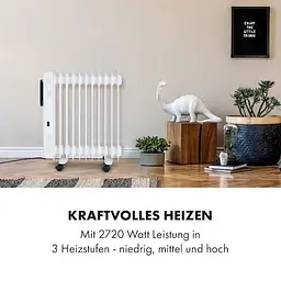 Масляний радіатор Klarstein Thermaxx Elevate Smart (10035276) - мініатюра 6