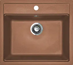 Кухонна мийка Adamant Step 565x500x190 terra-cotta 461223, Коричневий
