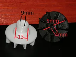 Муфта моторного блоку заглибного блендера Polaris PHB 0707/0708 A - мініатюра 4