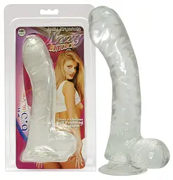 Фалоімітатор Orion Lazy Buttcock, 17 см (прозорий)