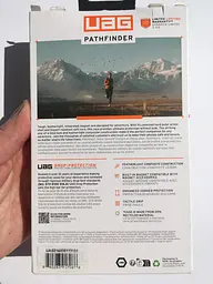 Оригінальний протиударний чохол для Samsung Galaxy S24 FE (S9721) UAG Pathfinder MagSafe Clear Ice 214456113131 - мініатюра 7