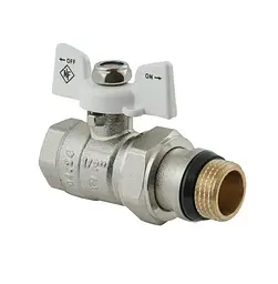 Кран кульовий з американкою Nolf classic 1/2" прямий NFC.963-06 (NF3160)