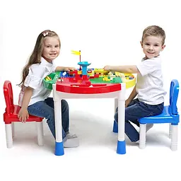 Дитячий ігровий стіл Microlab Toys для конструкторів (GT-14) - мініатюра 2