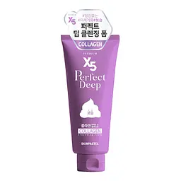 Пінка для обличчя Skinpastel X5 Perfect Deep Collagen очищаюча з колагеном 160 мл