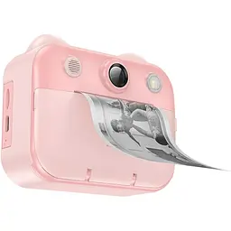 Фотокамера Hoco DV204 Dual Camera Printing Pink дитяча [153301] - мініатюра 3