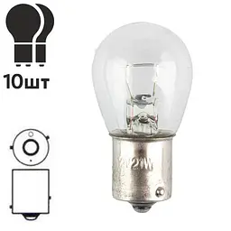 Лампа PULSO/габаритна S25/BAU15s/P21W 24В/21Вт clear/поворот/1 конт