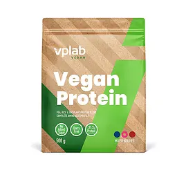 Протеїн для веганів, Vegan Protein — 500 г Mixed Berries