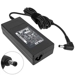 Блок живлення для ноутбука Asus 19V, 4.74A, 90W, 5.5x2.5мм, black (без кабеля !) - мініатюра 2