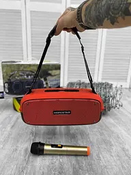Rолонка Bluetooth Hopestar A20 55W бездротова акустика портативна червона - мініатюра 3
