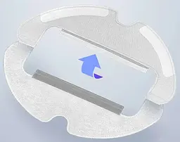 Тряпочки для робот-пилососа Dreame Bot D10s Plus ( RLS6AD ) D9 Plus ( RLD11GD ) оригінал 2 шт. - мініатюра 5