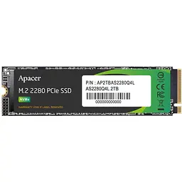 Накопичувач SSD M.2 2280 2TB Apacer (AP2TBAS2280Q4L-1)