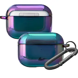 Чохол LAUT Holo для Apple AirPods Pro Iridescent Синій (L_APP_HO_BK) - мініатюра 3