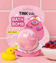 Бомбочка для ванни Tink kids Berry Yogurt 200 г (289828) - мініатюра 4