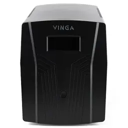 Пристрій безперебійного живлення Vinga LCD 1500VA plastic case (VPC-1500P) - мініатюра 11