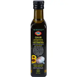 Олія соняшникова Golden Kings of Ukraine Extra Virgin з часником 240 мл (934066) - мініатюра 2