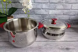 Каструля-пароварка для кускусу O.M.S. Collection 6040 22х19 см 7,7 л - мініатюра 10