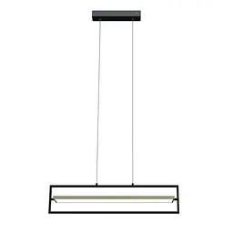 Світильник LED smart PRADA-P+пульт 90W 3000-5000K IP20 прямокутник чорно-золотий Violux ( 220745 )