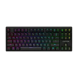 Клавіатура Hator Rockfall EVO TKL Optical RGB Black (HTK-630)