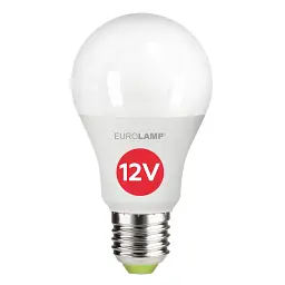 Лампочка Eurolamp LED ECO A60 12W E27 4000K 12-48V (LED-A60-12274(12-48V))